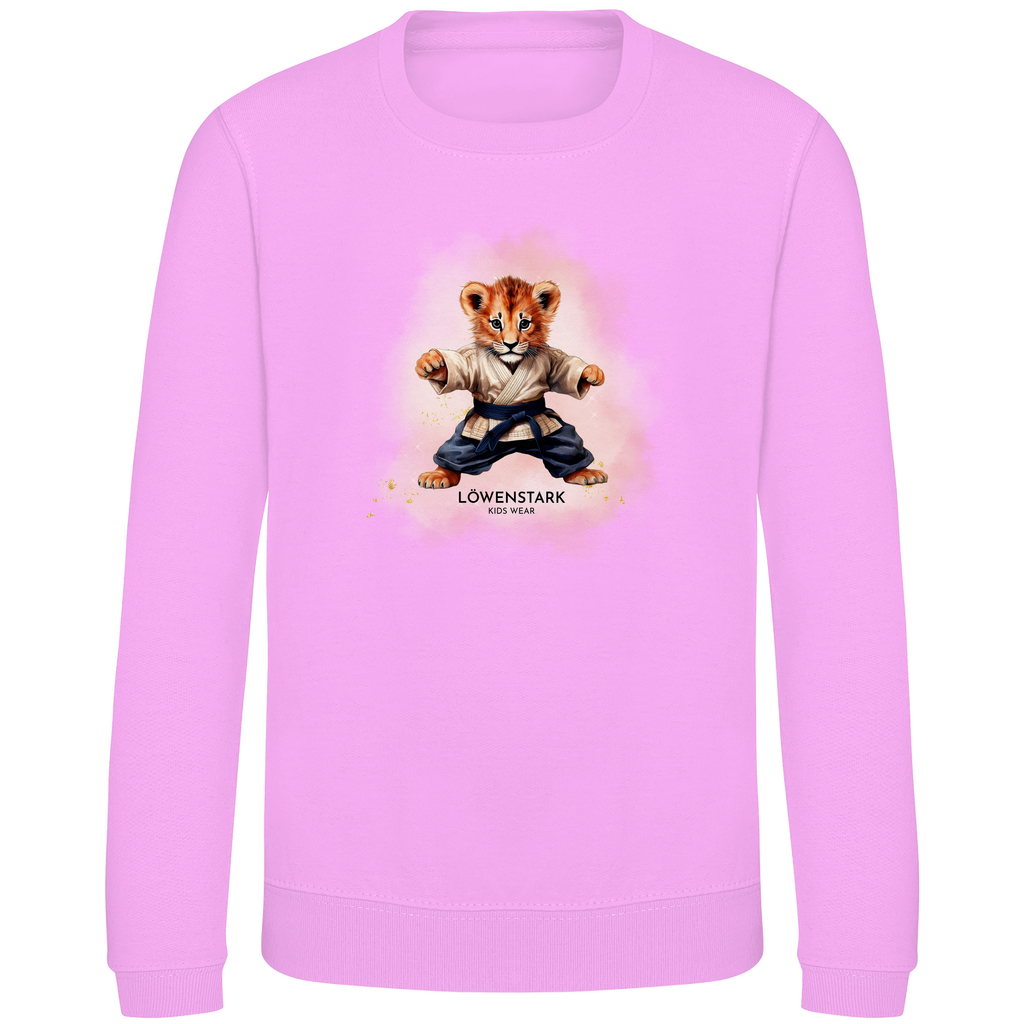 Starke Tatzen - Aikido Löwe - Kids Sweatshirt