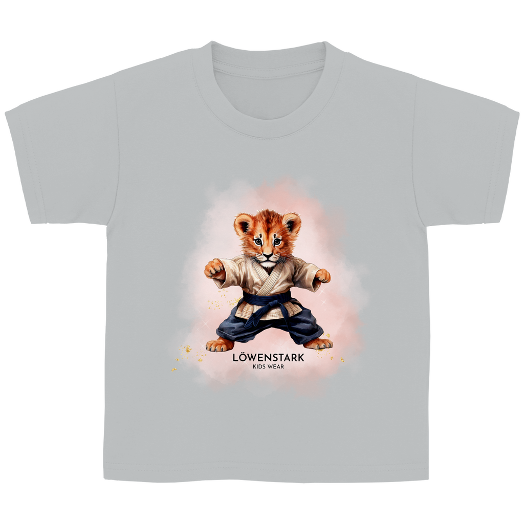 Starke Tatzen - Aikido Löwe - Kids Shirt