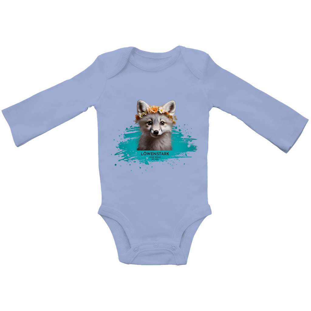 Wild & Wundervoll - Polarfuchs - Baby Body Langarm
