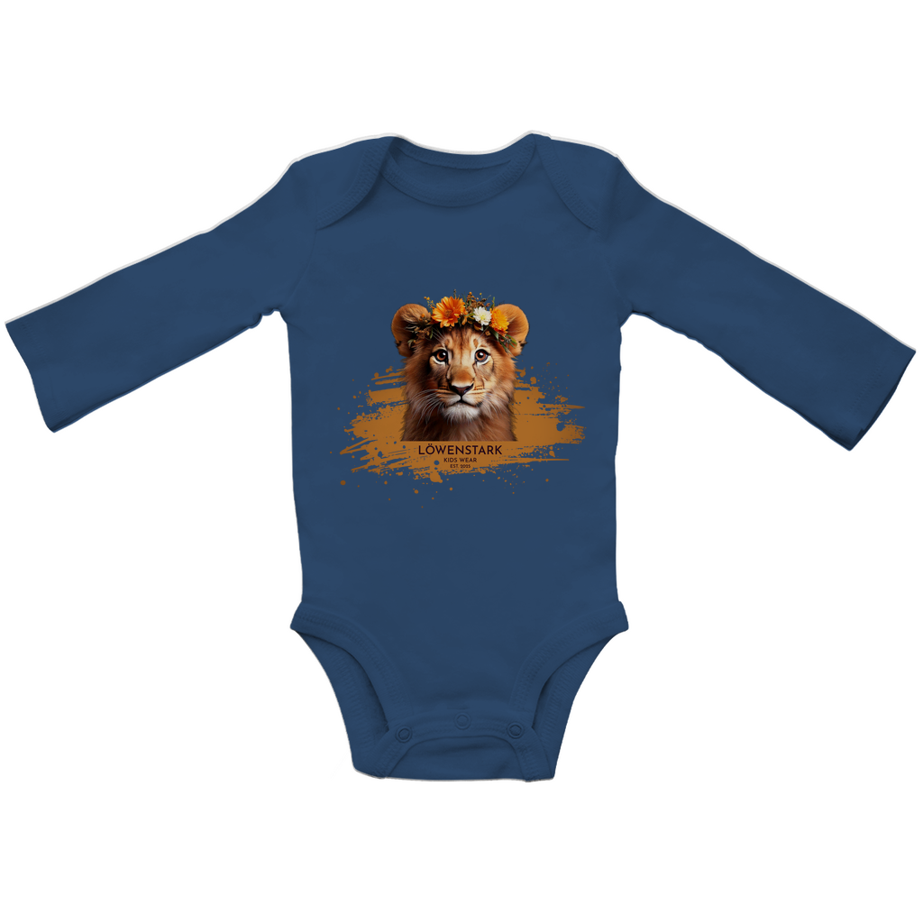Wild & Wundervoll - Löwe - Baby Body Langarm