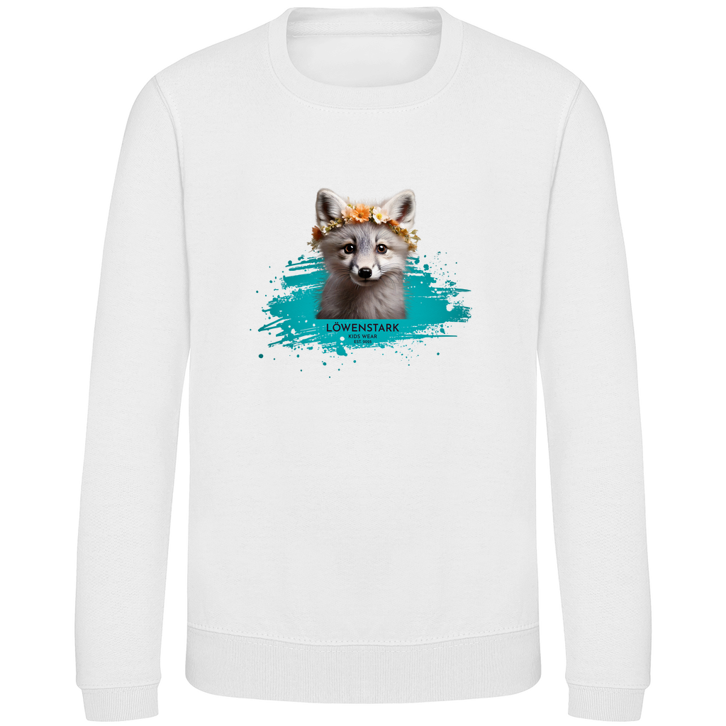 Wild & Wundervoll - Polarfuchs - Kids Sweatshirt