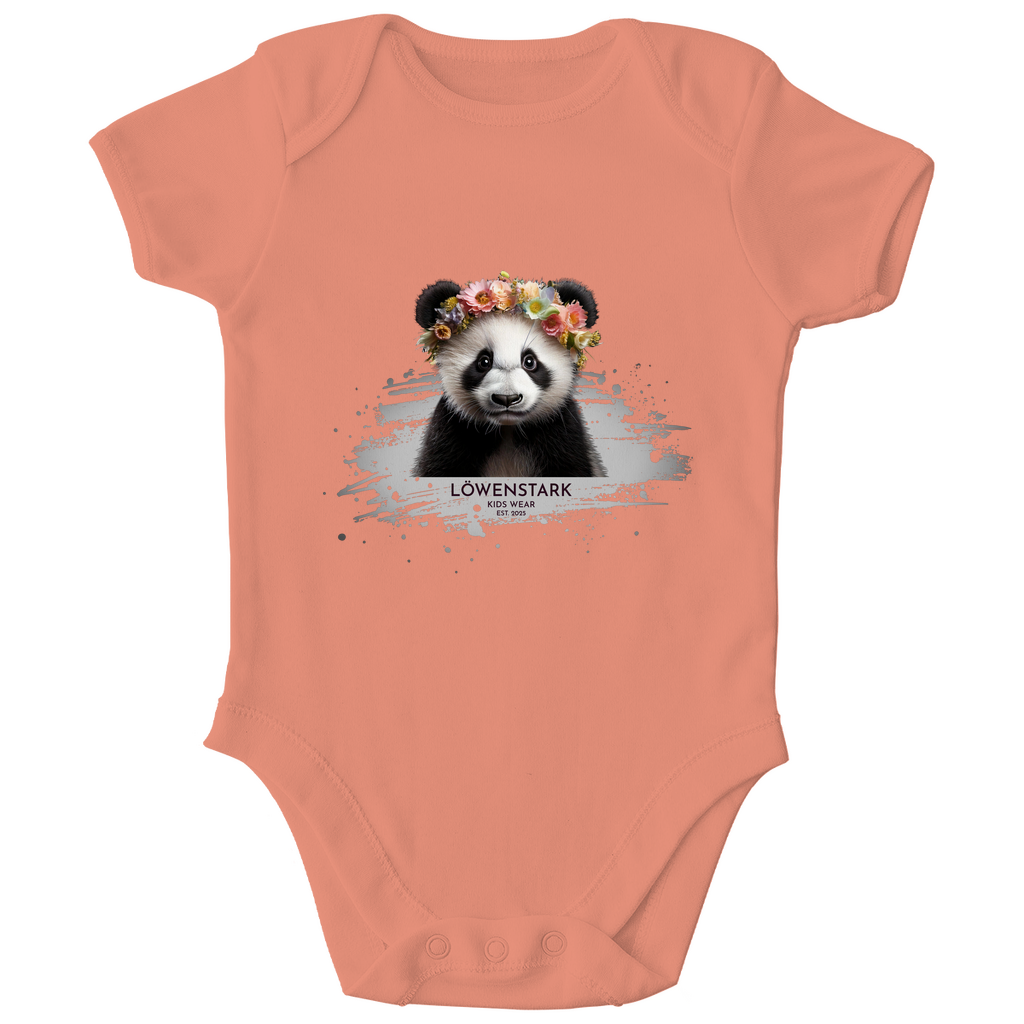 Wild & Wundervoll - Panda - Baby Body Kurzarm