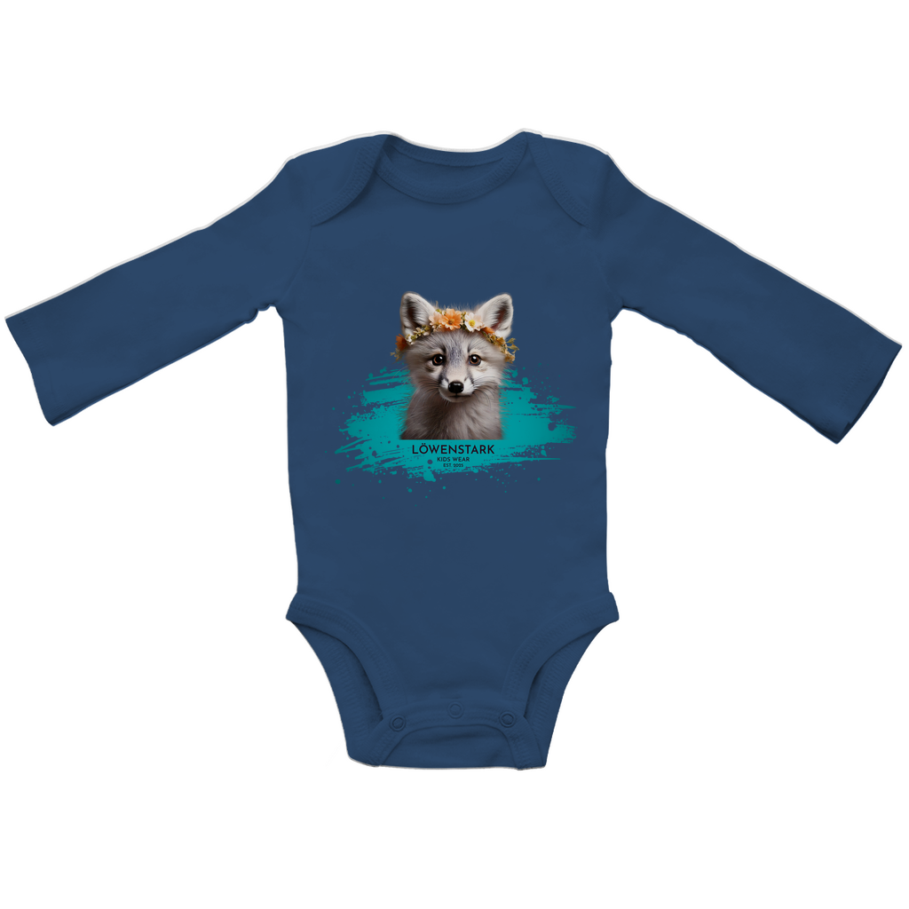 Wild & Wundervoll - Polarfuchs - Baby Body Langarm
