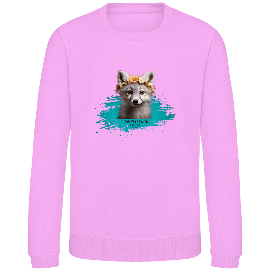Wild & Wundervoll - Polarfuchs - Kids Sweatshirt