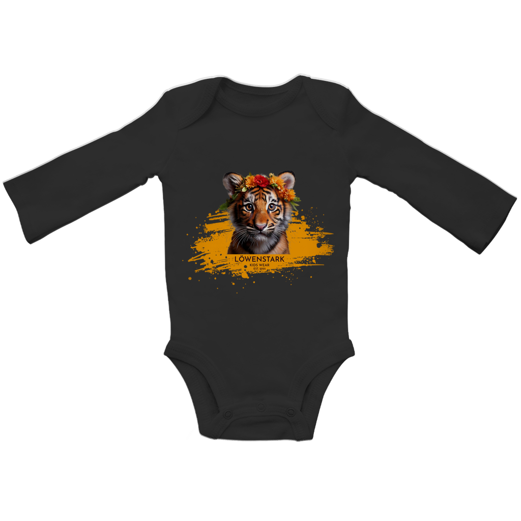 Wild & Wundervoll - Tiger - Baby Body Langarm