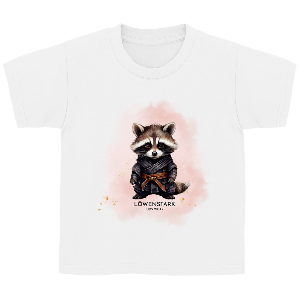 Starke Tatzen - Ninja Waschbär - Kids Shirt