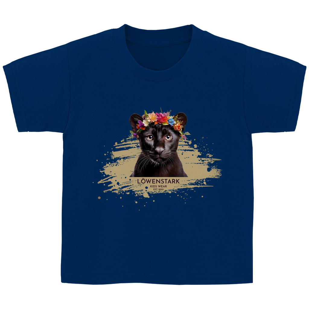 Wild & Wundervoll - Panther - Kids Shirt