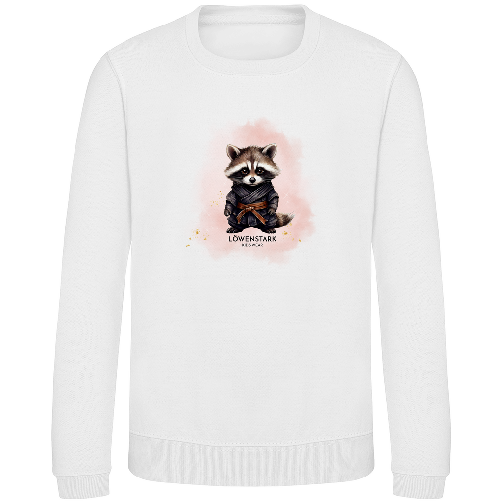 Starke Tatzen - Ninja Waschbär - Kids Sweatshirt