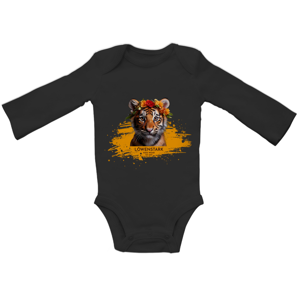 Wild & Wundervoll - Tiger - Baby Body Langarm