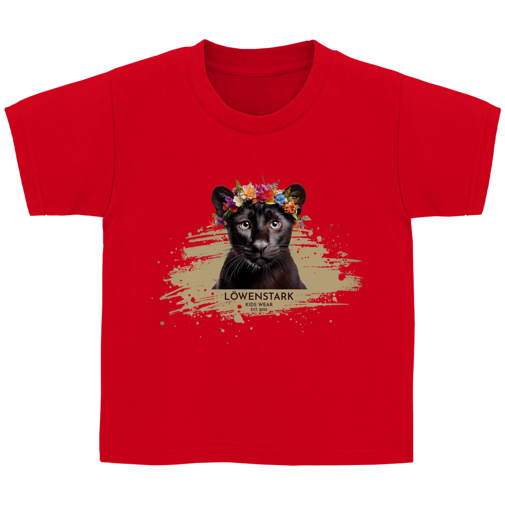 Wild & Wundervoll - Panther - Kids Shirt