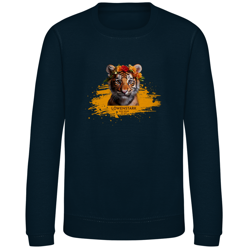 Wild & Wundervoll - Tiger - Kids Sweatshirt