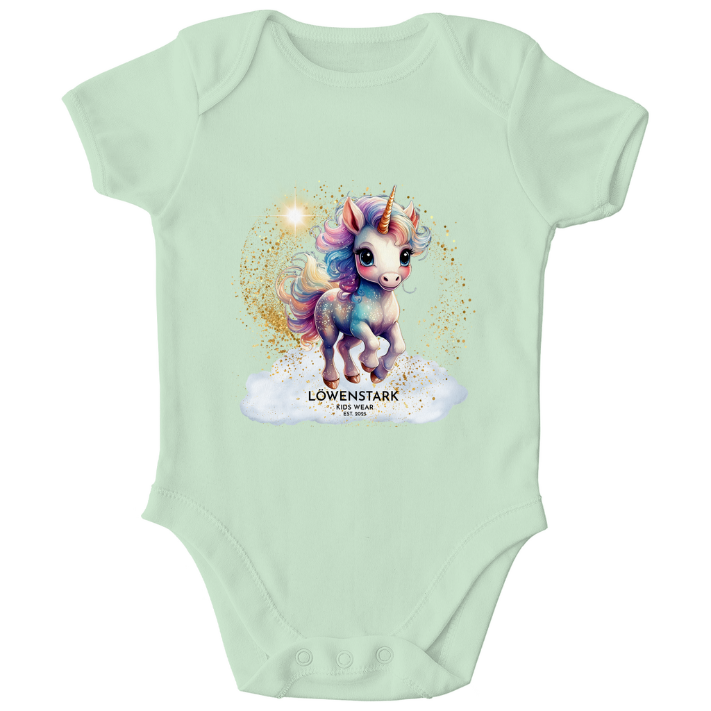 Magische Gefährten - Einhorn - Baby Body Kurzarm