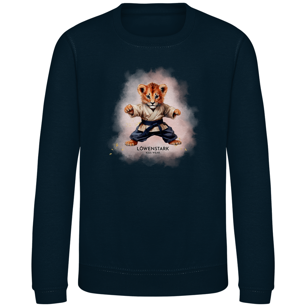 Starke Tatzen - Aikido Löwe - Kids Sweatshirt