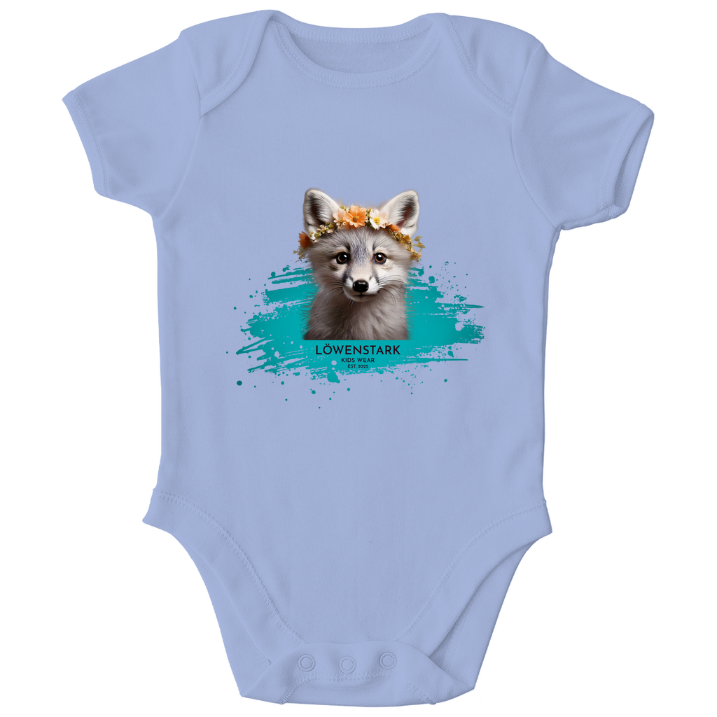 Wild & Wundervoll - Polarfuchs - Baby Body Kurzarm