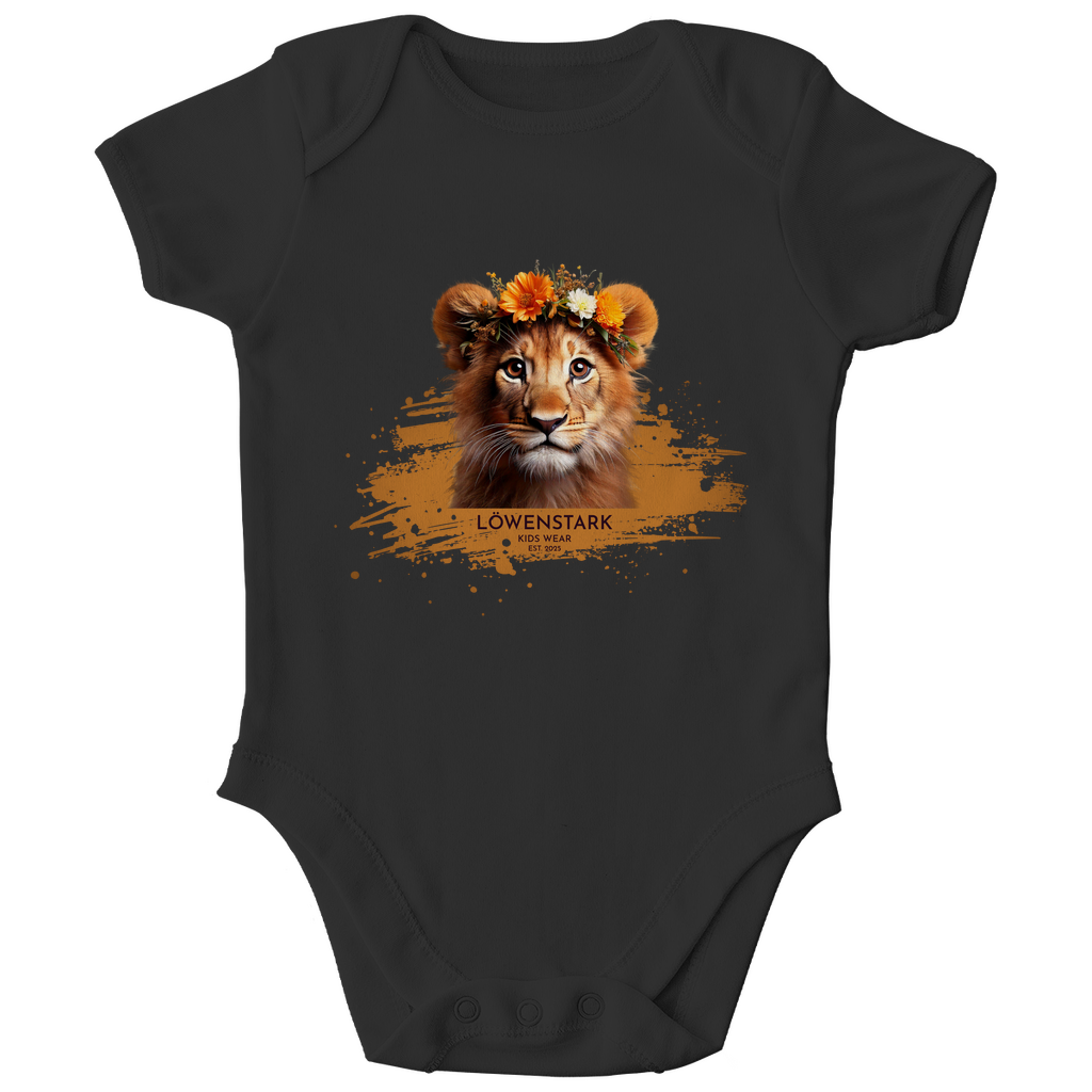 Wild & Wundervoll - Löwe - Baby Body Kurzarm