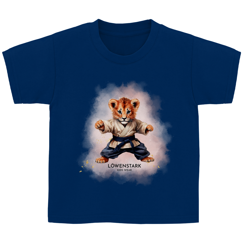 Starke Tatzen - Aikido Löwe - Kids Shirt