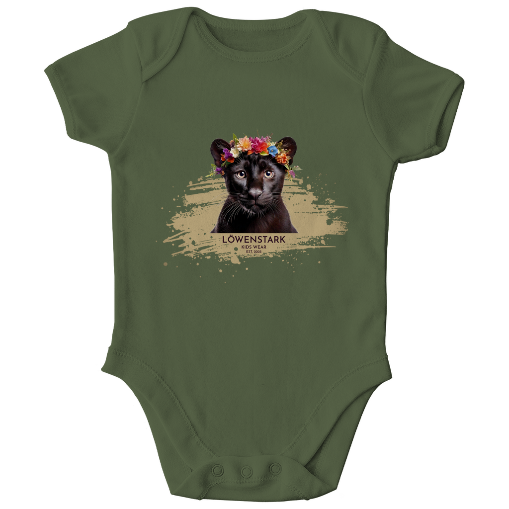 Wild & Wundervoll - Panther - Baby Body kurzarm
