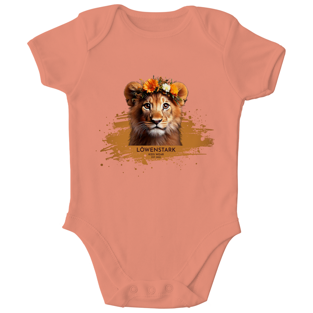 Wild & Wundervoll - Löwe - Baby Body Kurzarm