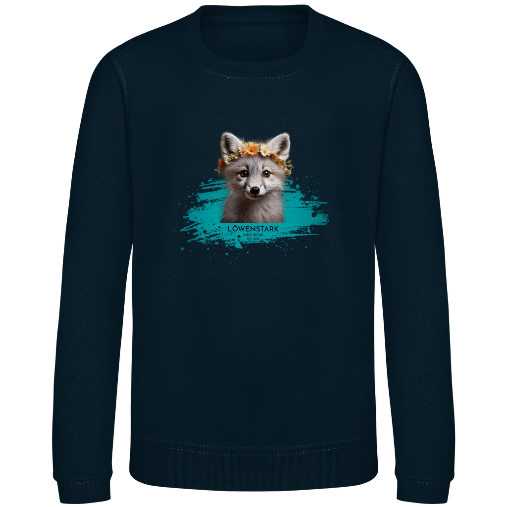 Wild & Wundervoll - Polarfuchs - Kids Sweatshirt