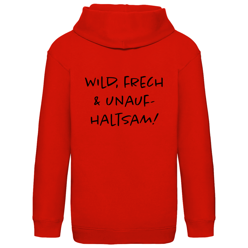 Wild, frech & unaufhaltsam - Kids Hoodie