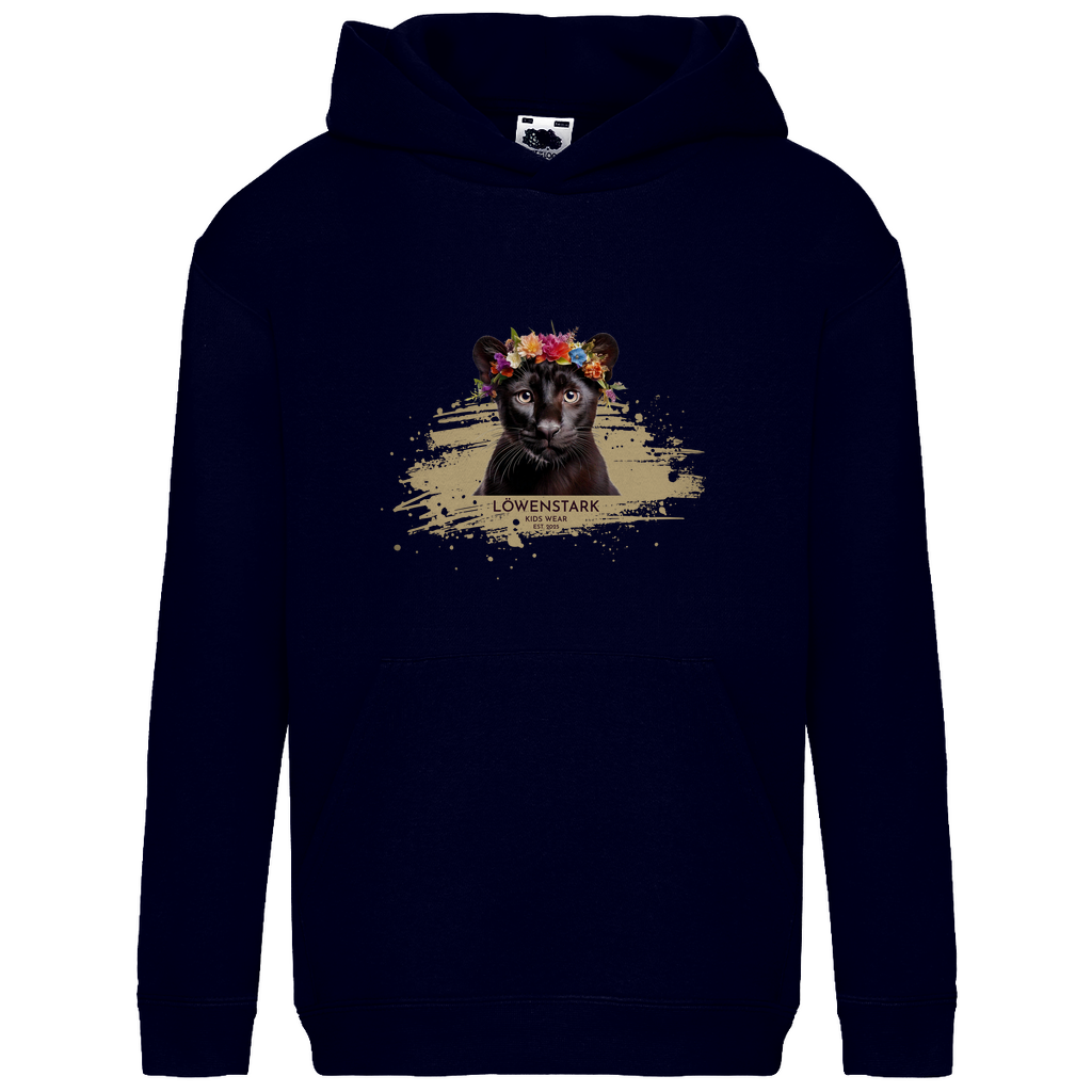Wild & Wundervoll - Panther - Kids Hoodie
