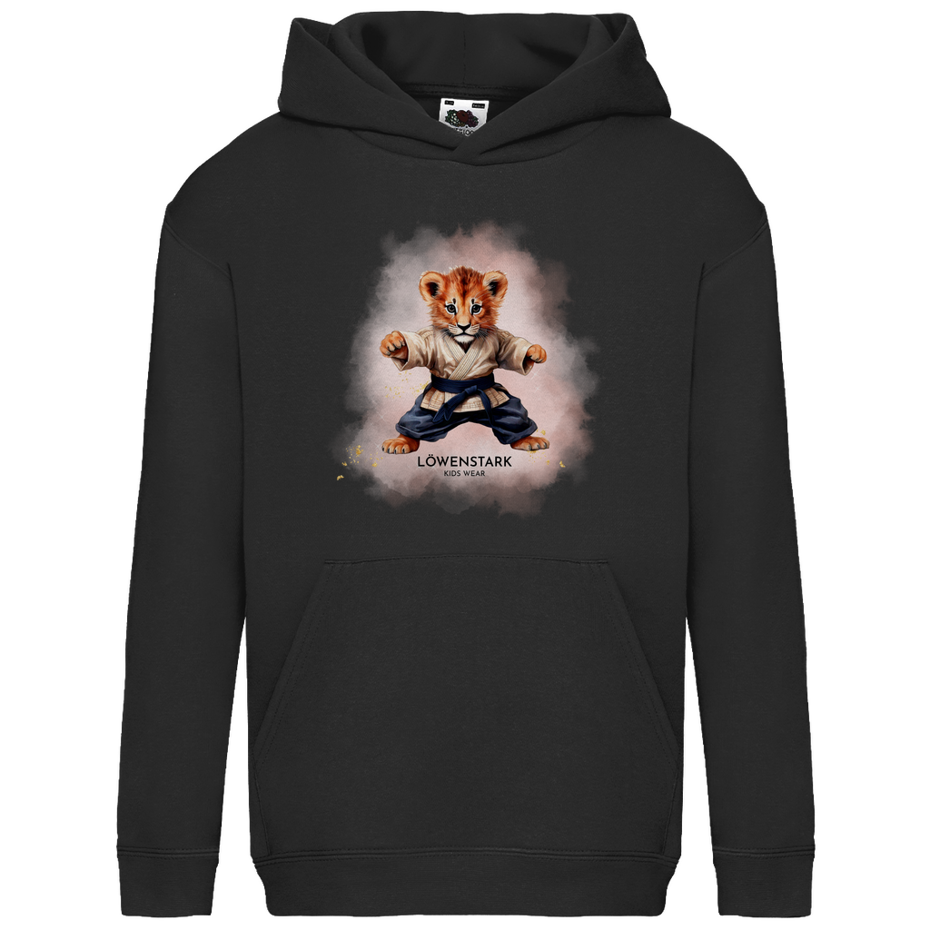 Starke Tatzen - Aikido Löwe - Kids Hoodie