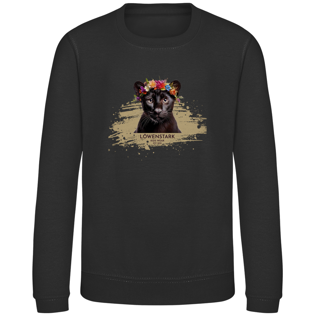 Wild & Wundervoll - Panther - Kids Sweatshirt