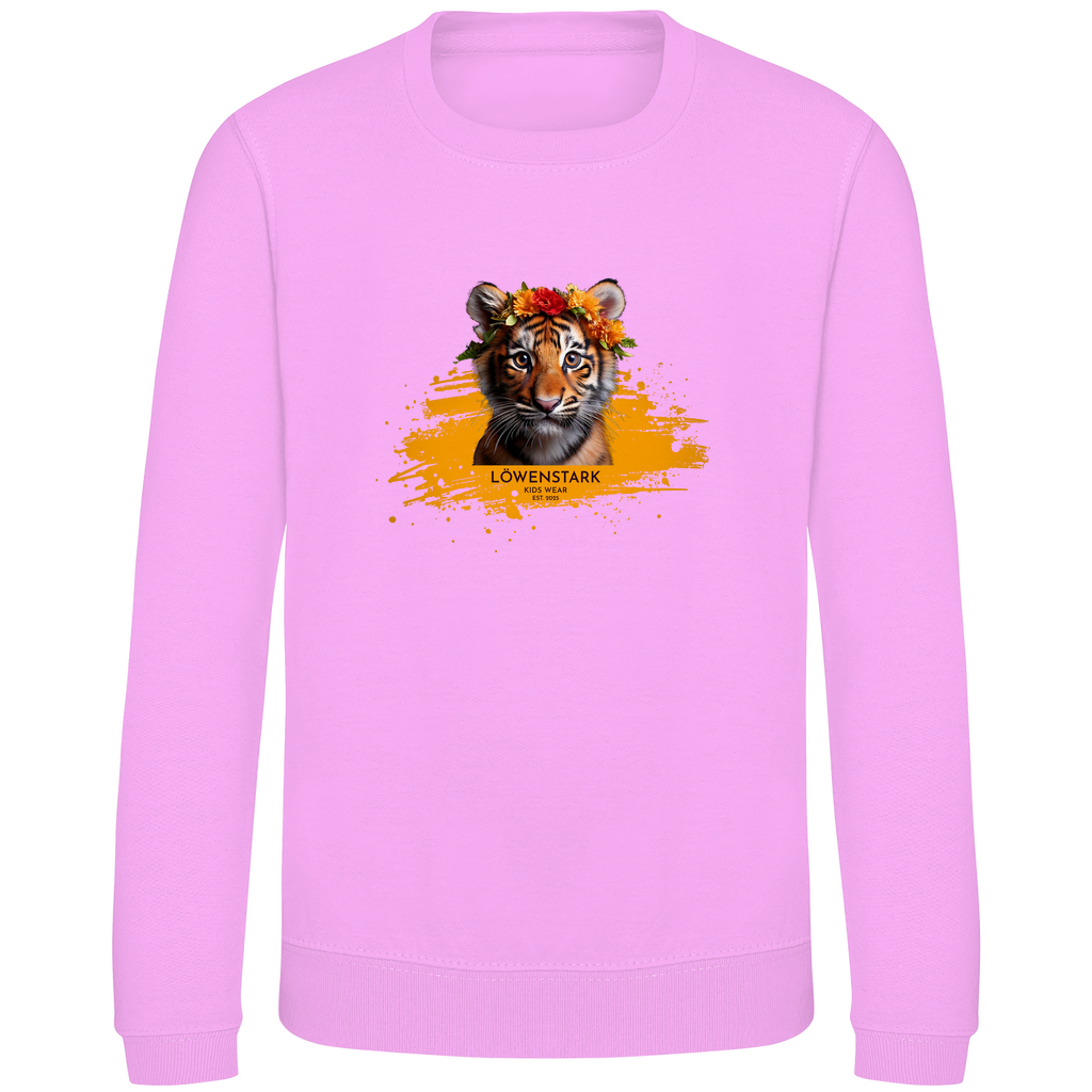 Wild & Wundervoll - Tiger - Kids Sweatshirt