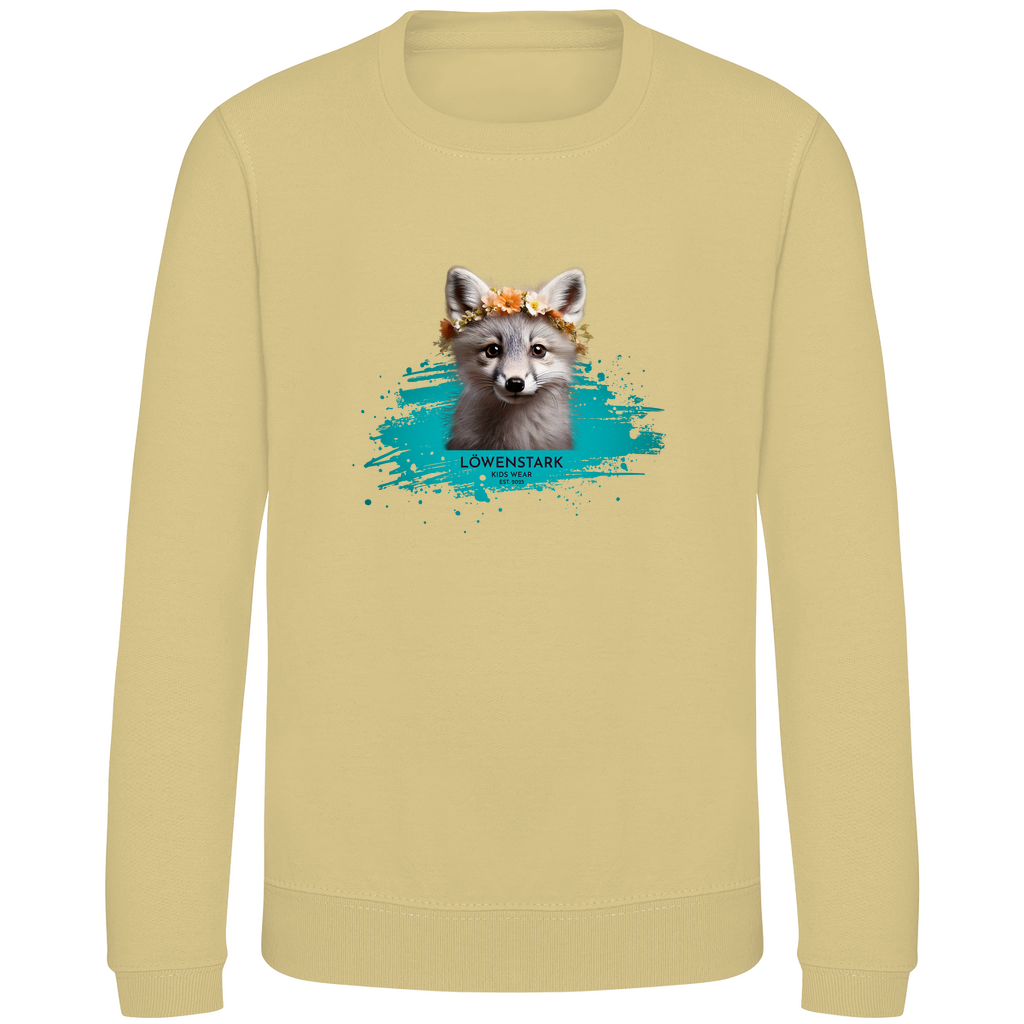 Wild & Wundervoll - Polarfuchs - Kids Sweatshirt