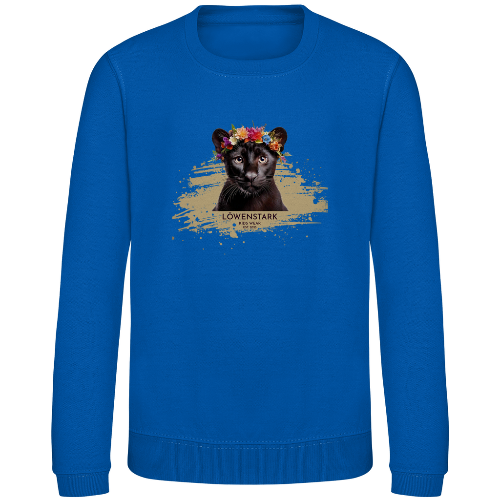 Wild & Wundervoll - Panther - Kids Sweatshirt