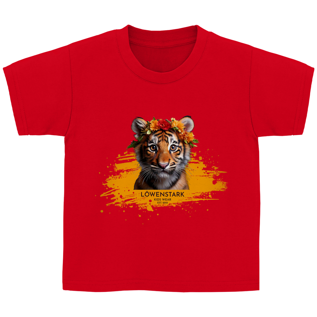 Wild & Wundervoll - Tiger - Kids T-Shirt