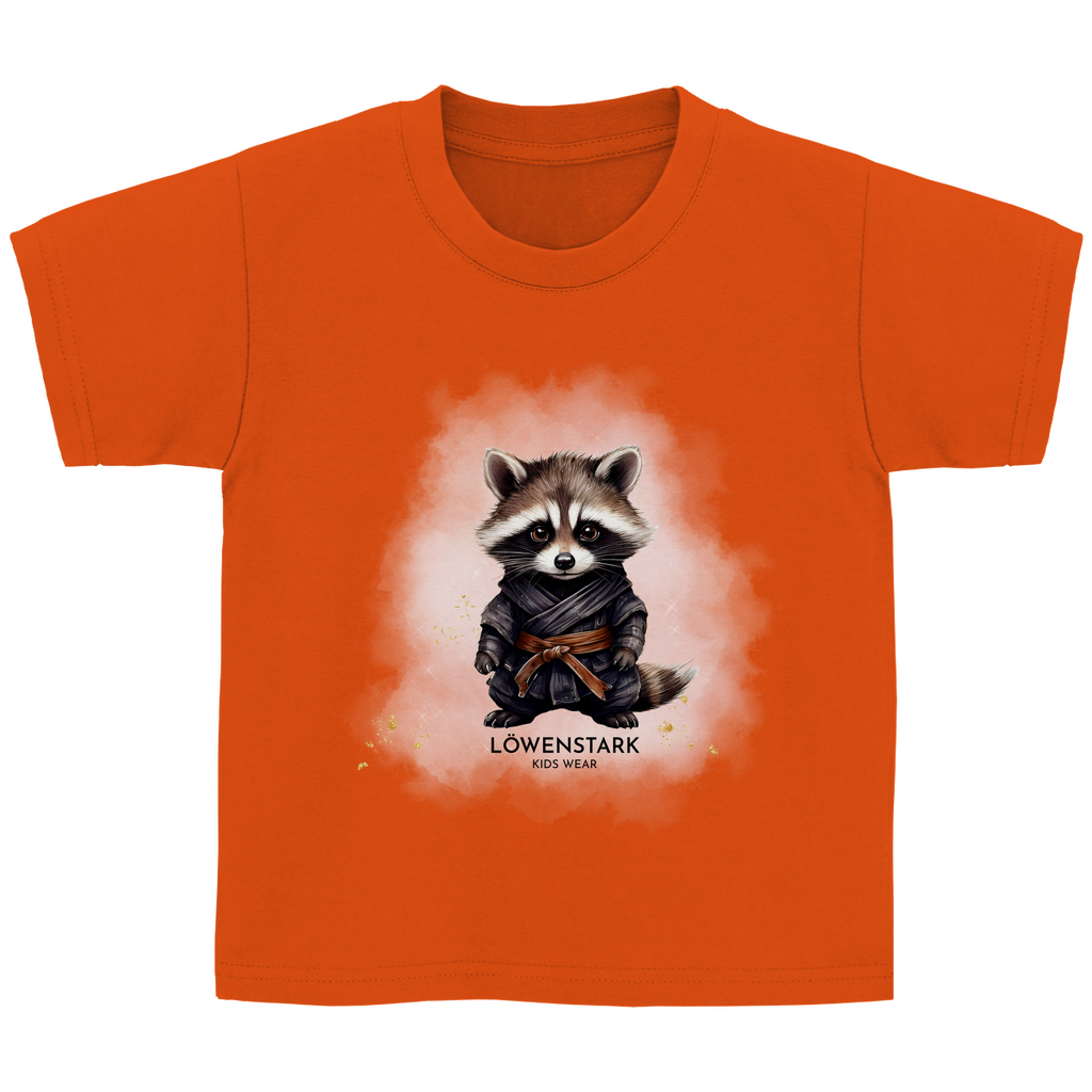 Starke Tatzen - Ninja Waschbär - Kids Shirt