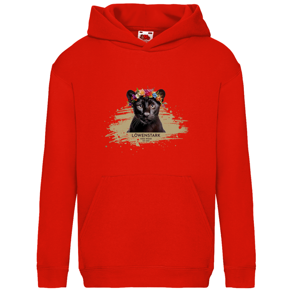 Wild & Wundervoll - Panther - Kids Hoodie