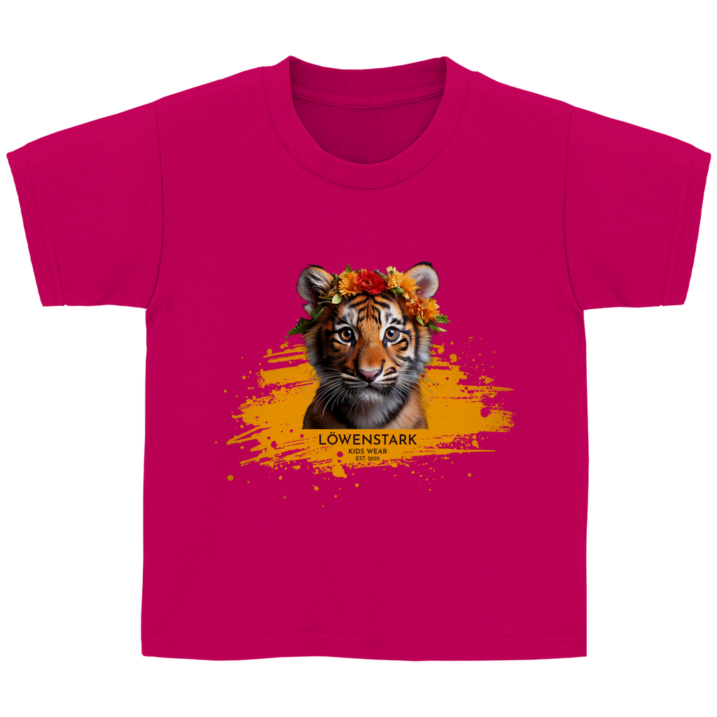 Wild & Wundervoll - Tiger - Kids T-Shirt