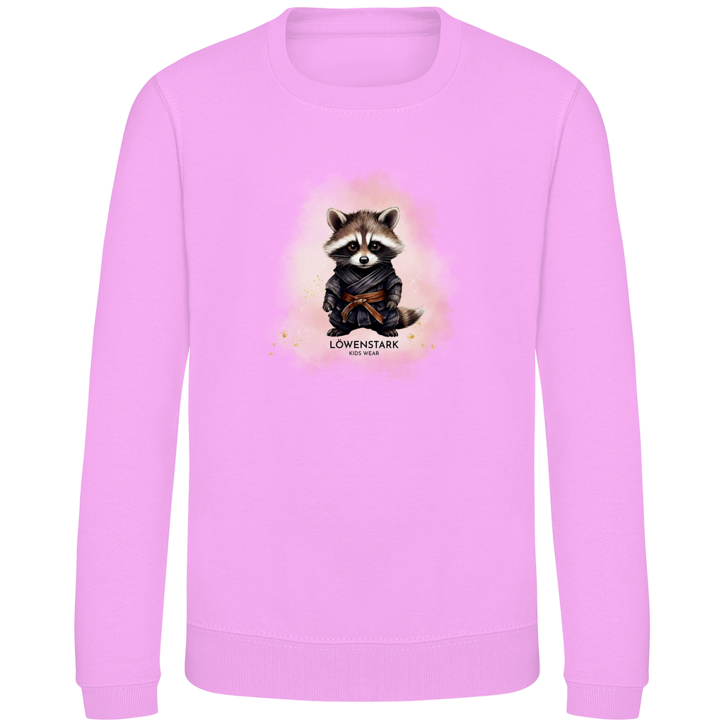 Starke Tatzen - Ninja Waschbär - Kids Sweatshirt