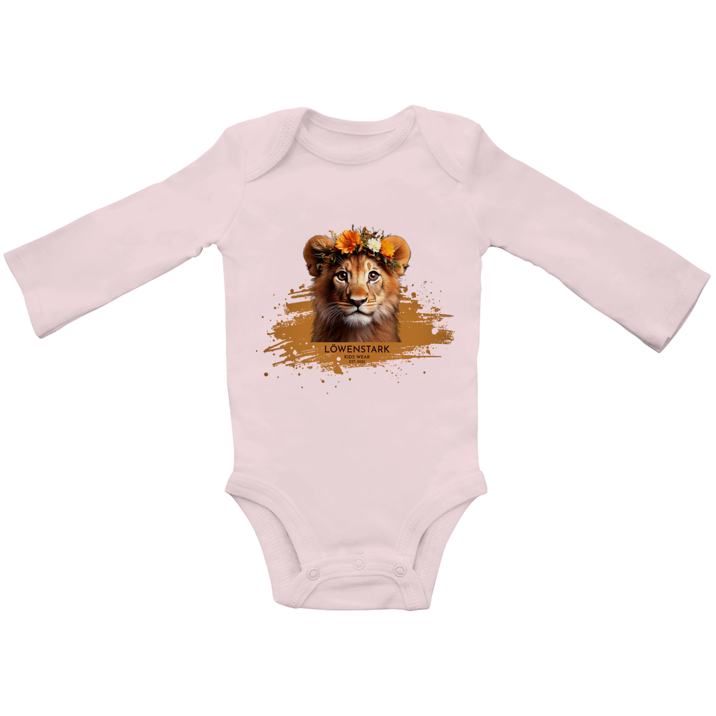Wild & Wundervoll - Löwe - Baby Body Langarm