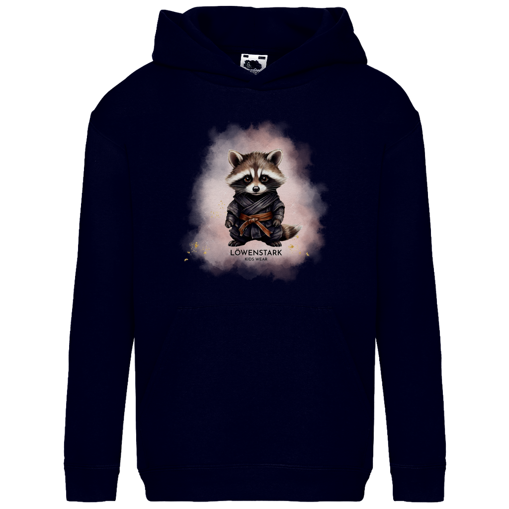 Starke Tatzen - Ninja Waschbär - Kids Hoodie