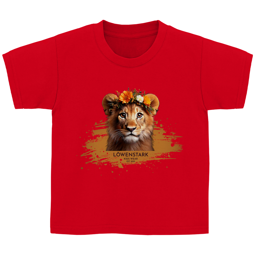 Wild & Wundervoll - Löwe - Kids T-Shirt