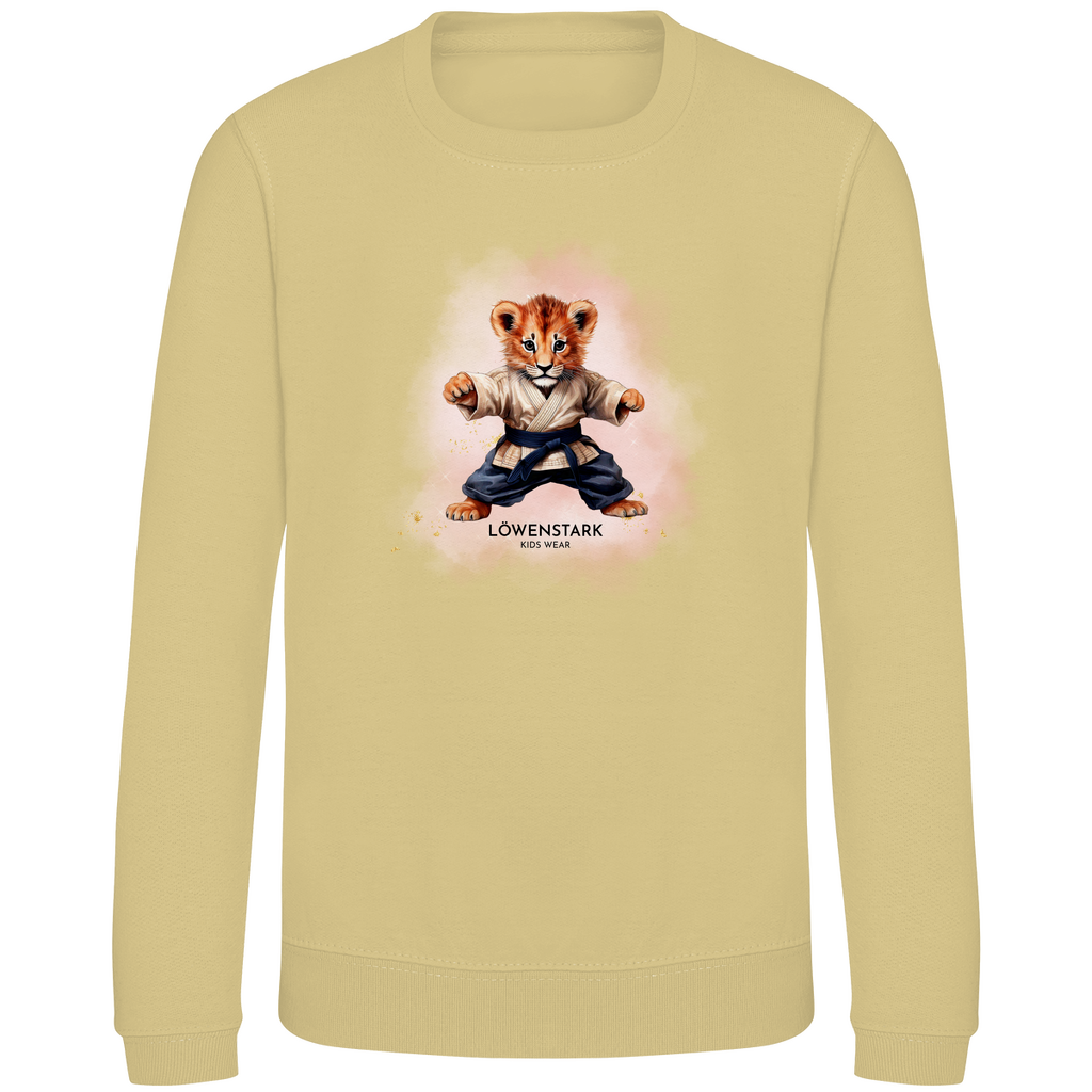 Starke Tatzen - Aikido Löwe - Kids Sweatshirt