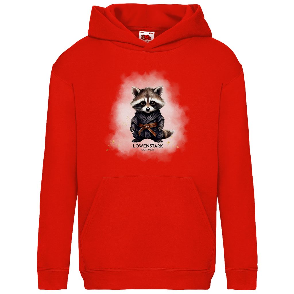 Starke Tatzen - Ninja Waschbär - Kids Hoodie