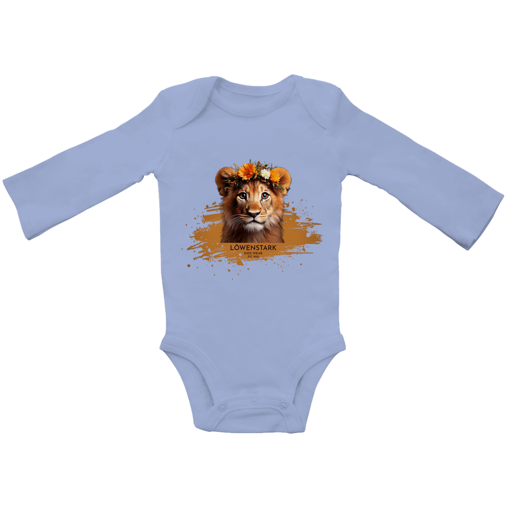 Wild & Wundervoll - Löwe - Baby Body Langarm