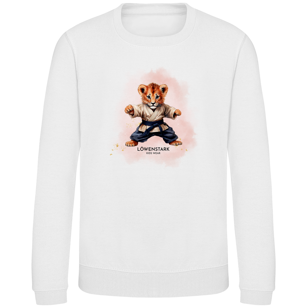 Starke Tatzen - Aikido Löwe - Kids Sweatshirt