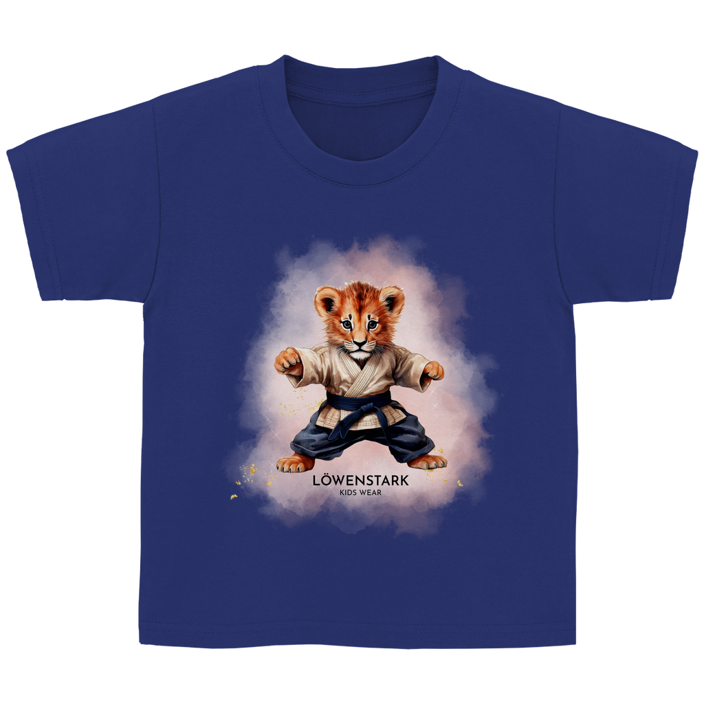 Starke Tatzen - Aikido Löwe - Kids Shirt