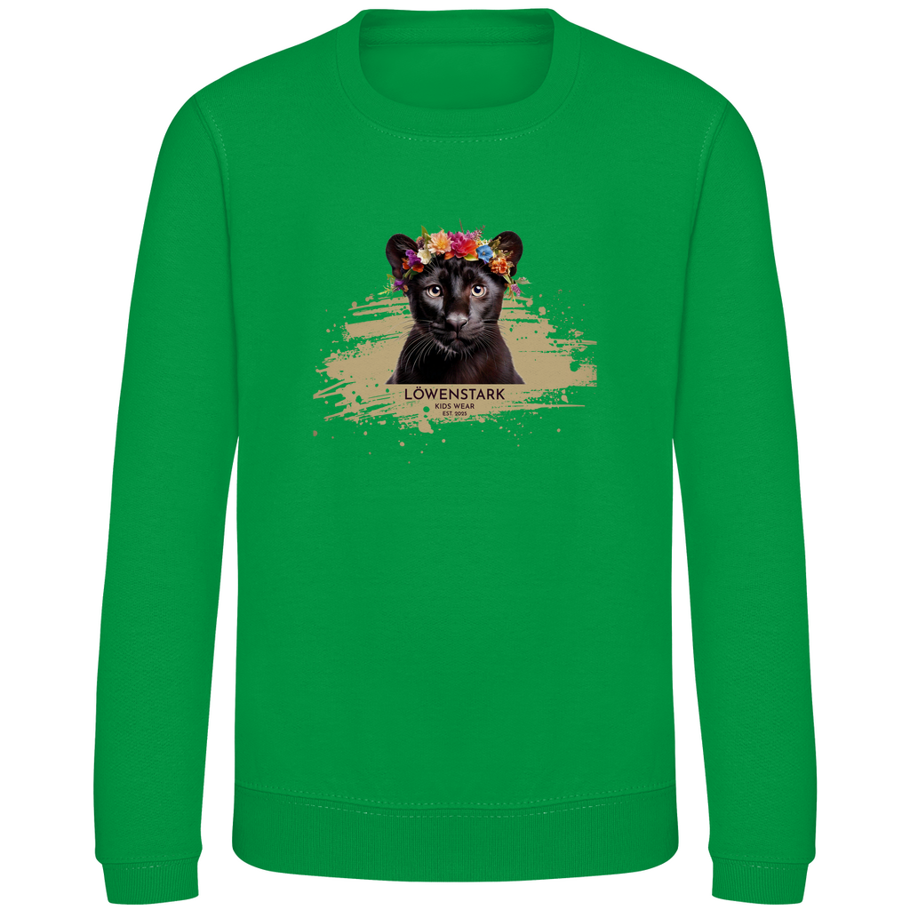Wild & Wundervoll - Panther - Kids Sweatshirt