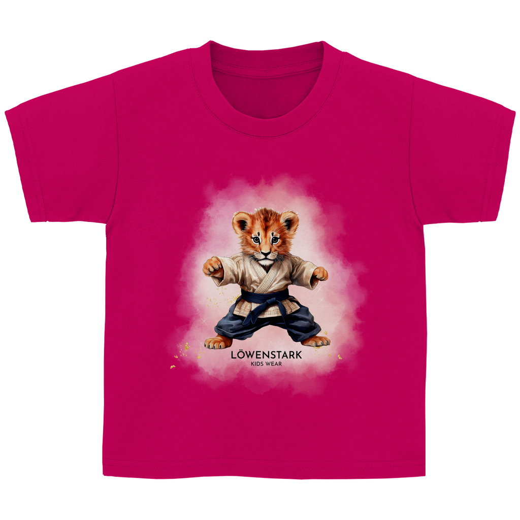 Starke Tatzen - Aikido Löwe - Kids Shirt