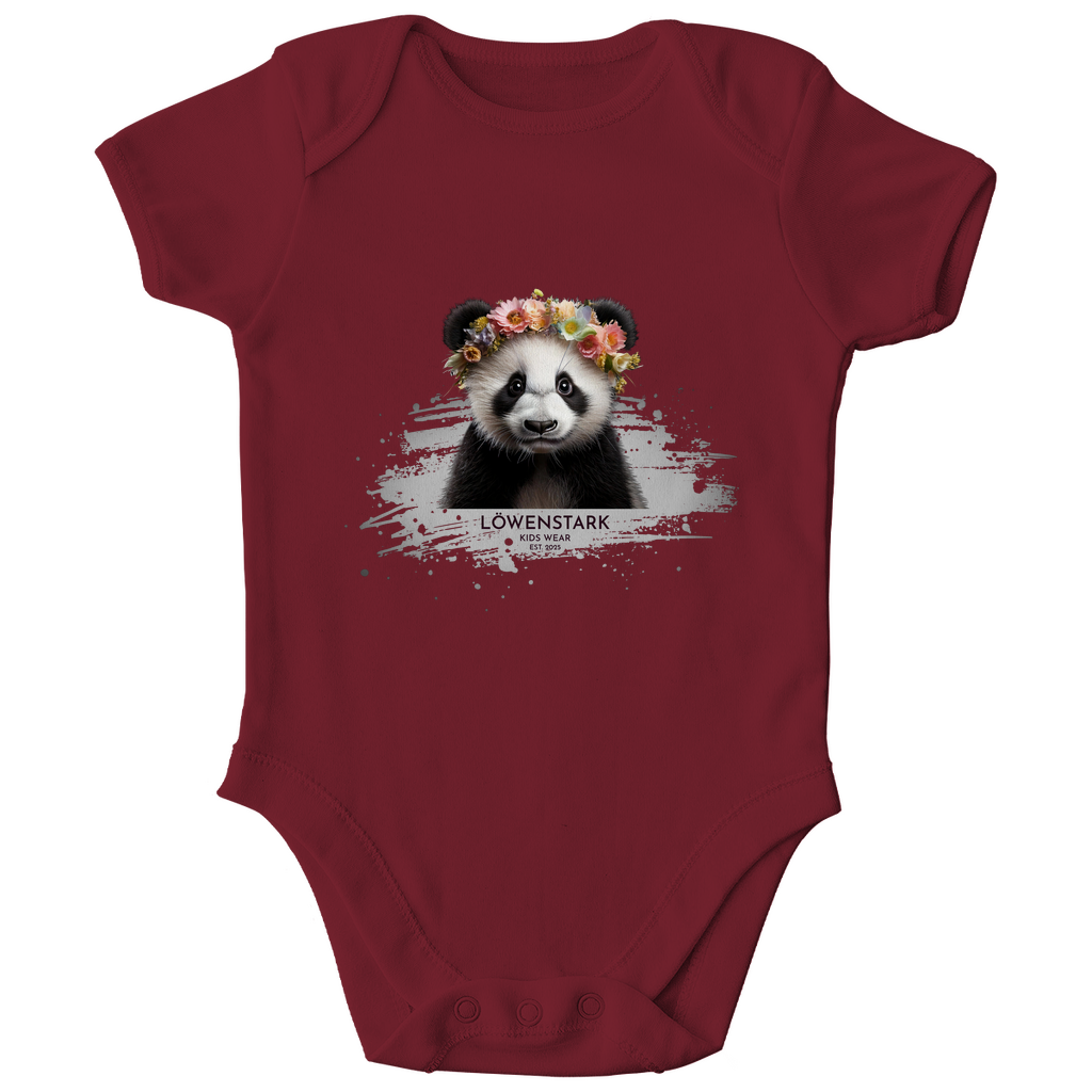 Wild & Wundervoll - Panda - Baby Body Kurzarm
