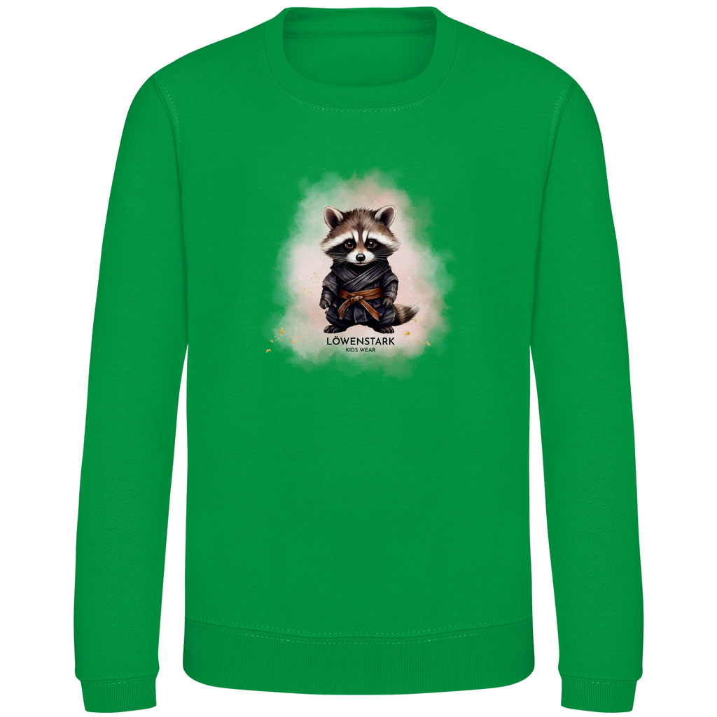 Starke Tatzen - Ninja Waschbär - Kids Sweatshirt