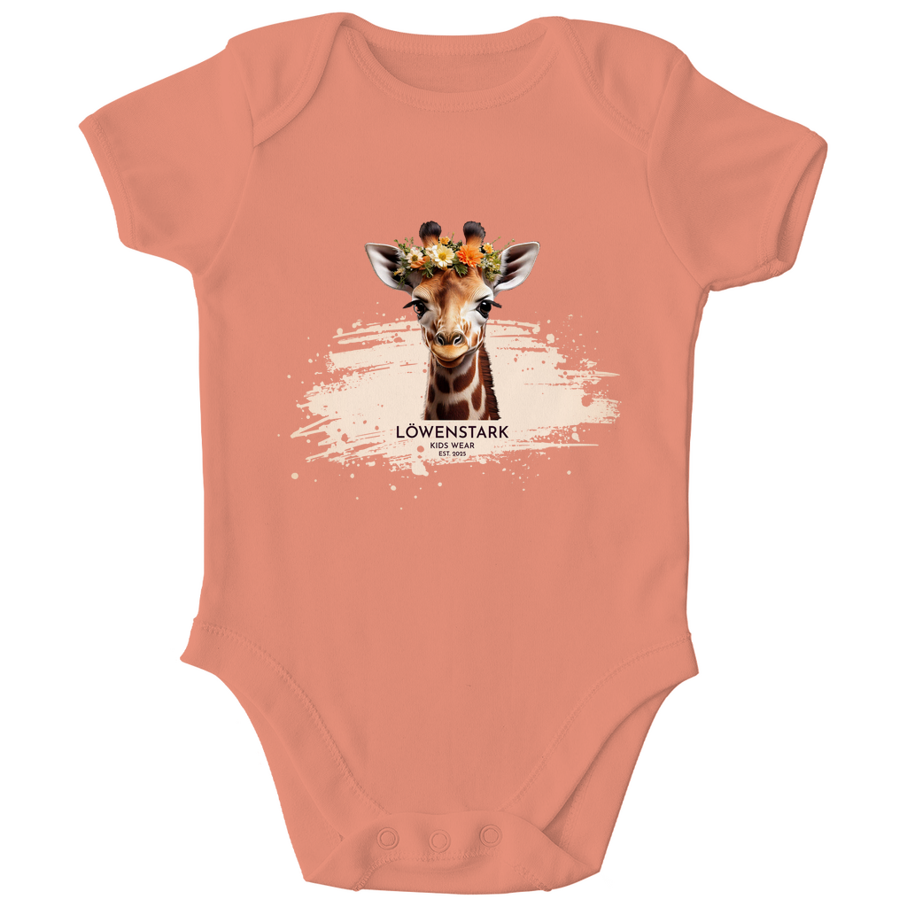 Wild & Wundervoll - Giraffe - Baby Body Kurzarm