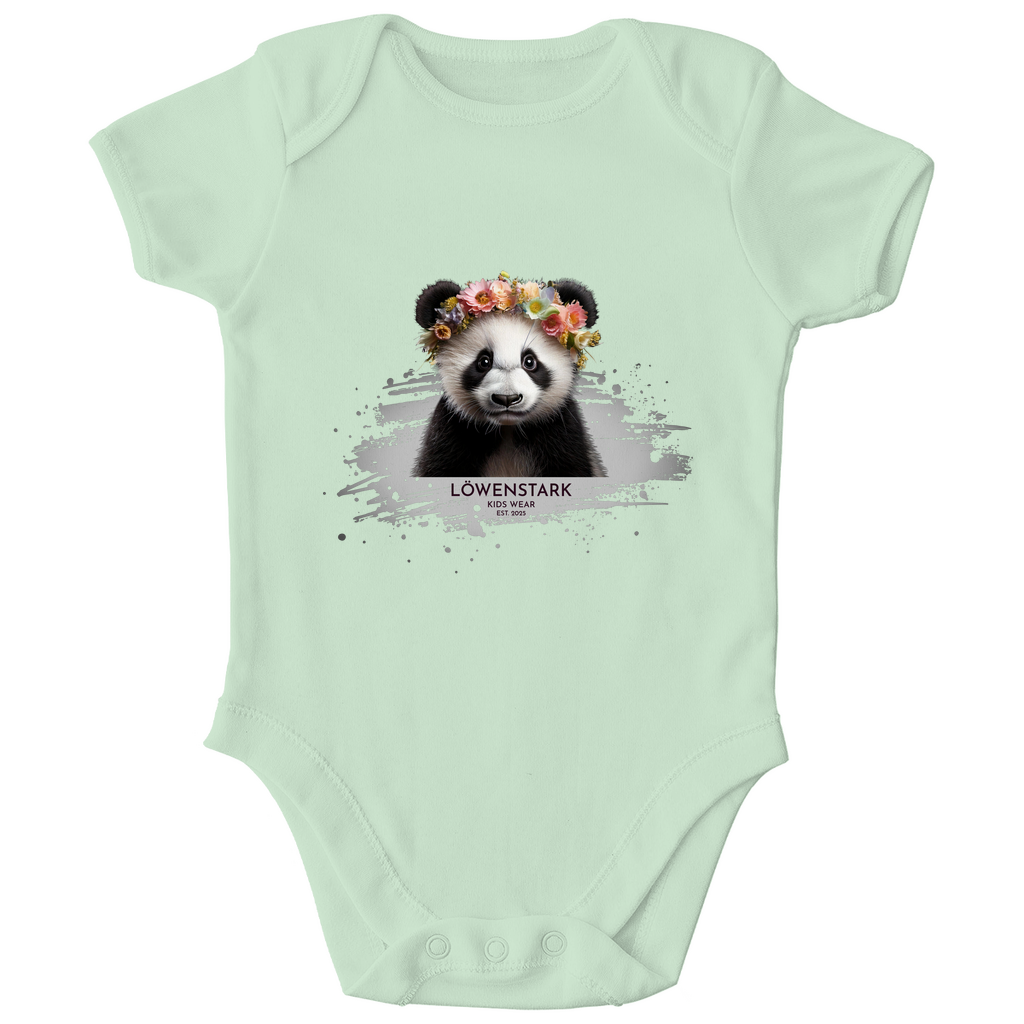 Wild & Wundervoll - Panda - Baby Body Kurzarm