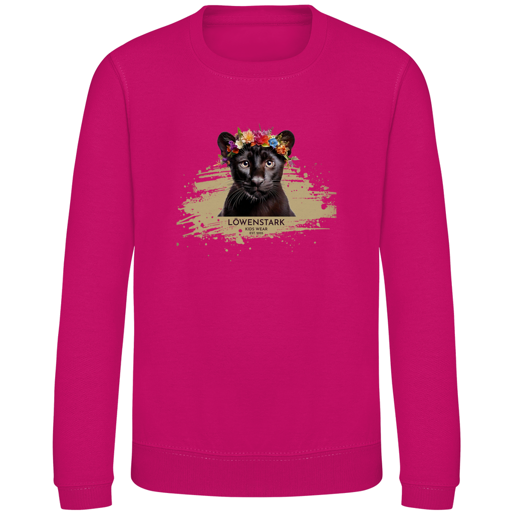 Wild & Wundervoll - Panther - Kids Sweatshirt
